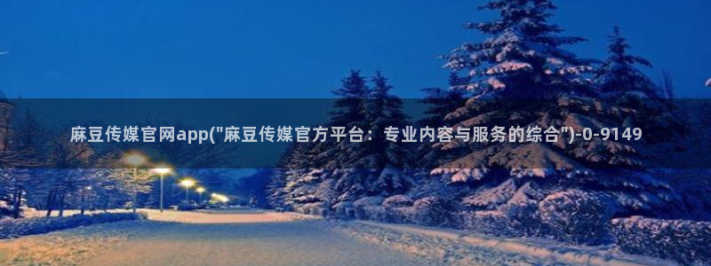 麻豆精选片单