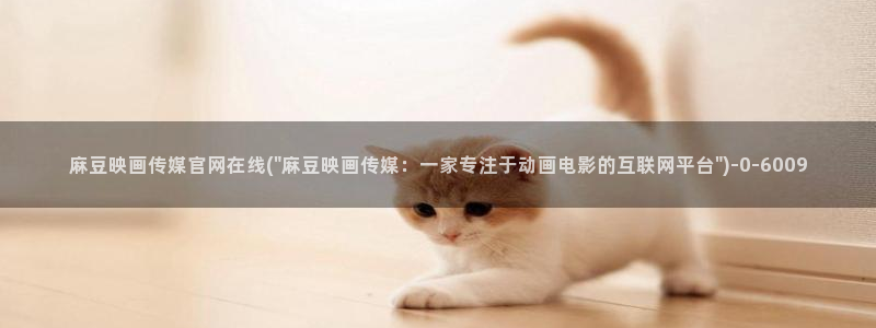 麻豆视频模板